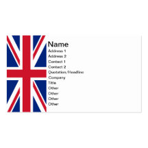 Union Jack Business Cards