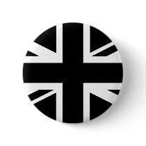 Union Jack Pinback Button