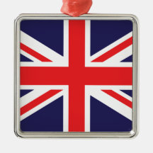Union Jack Christmas Tree Ornaments