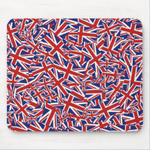 Union Jack Collage Mouse Mat
