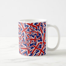 Union Jack Collage Mugs