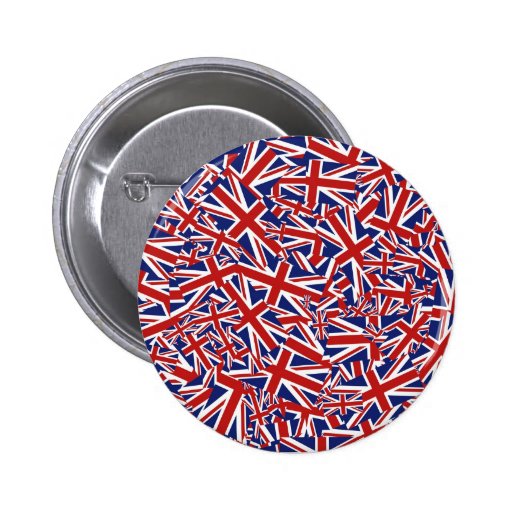 Union Jack Collage Pin