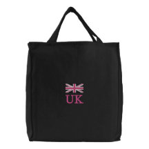 Union Jack Embroidered Bag