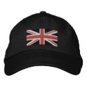 Union Jack embroidered hats