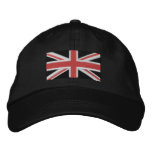 Union Jack embroidered hats