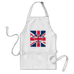 Union Jack Flag and Heart Art Aprons