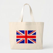Union Jack Flag Canvas Bags