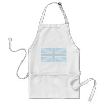 Union Jack Flag in Blue Apron