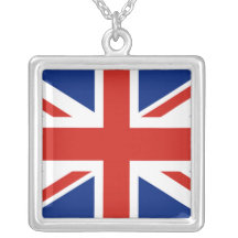 Union Jack - Flag of Great Britain Necklace