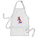 Union Jack Flag on British Map Apron