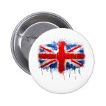 Union Jack Graffiti Pins