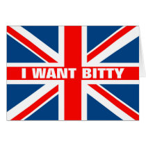 Union Jack I want bitty