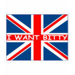 Union Jack I want bitty t-shirts
