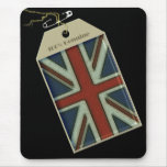 Union Jack Label mousepads