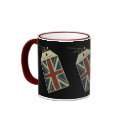 Union Jack Label mugs
