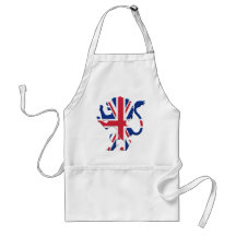 Union Jack Lion Rampant Aprons