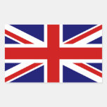 Union Jack Rectangle Sticker