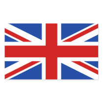 Union Jack Rectangular Sticker
