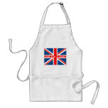 Union Jack shag aprons