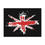Union Jack Splatter Postcard