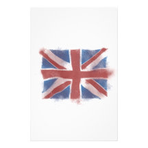 Union Jack Stationery Design