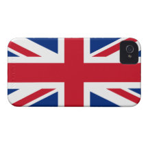 Union Jack United Kingdom iPhone 4 Cases