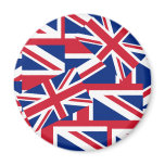 Union Jacks Galore magnets
