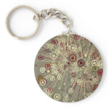 UNIQUE ABSTRACT KEYCHAIN