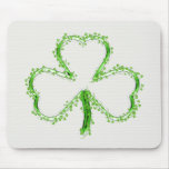 Unique and modern shamrock mousepads