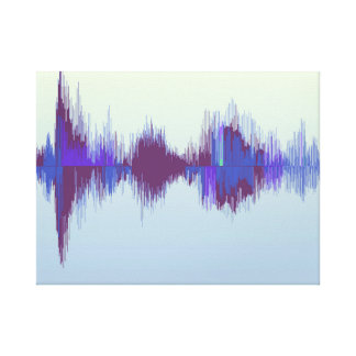 wave sound canvas prints stylish unique wrapped