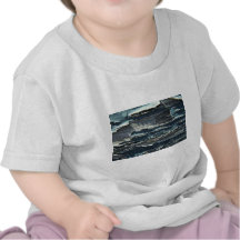 Unique Blue Peeling Paint On Wood T Shirts
