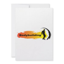 Unique Bodybuilding Custom Invitation