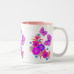 Unique Butterflies and Flowers Mug