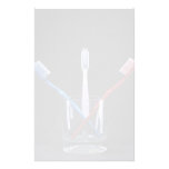 Unique colourful toothbrushes personalised stationery