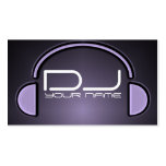 Unique DJ Business Card