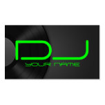 Unique DJ Business Card