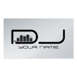 Unique DJ Business Card