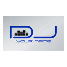 Unique DJ Business Card