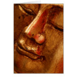 Unique Golden Buddha Designs Greeting Card