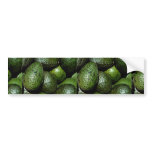 Unique Green avocado Bumper Sticker