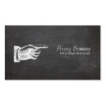 Unique Grunge Style Vintage Black Business Business Cards