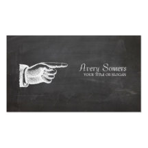 Unique Grunge Style Vintage Black Business Business Cards