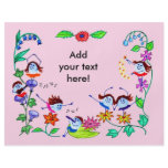 Unique Hand-Drawn Special Message Frame! flyers