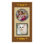 Unique photo frame with your two photos