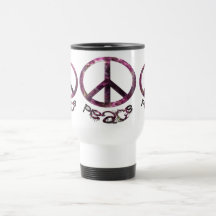 Unique Pretty Peace Sign Coffee Mug