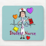 Unique Student Nurse Gifts 3D Graphics Mouse Pads