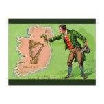 Unique vintage illustration - Erin's Isle postcards