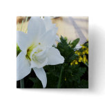 Unique White Flower Pins