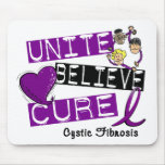 UNITE BELIEVE CURE Cystic Fibrosis mousepads