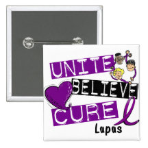 UNITE BELIEVE CURE Lupus Pin